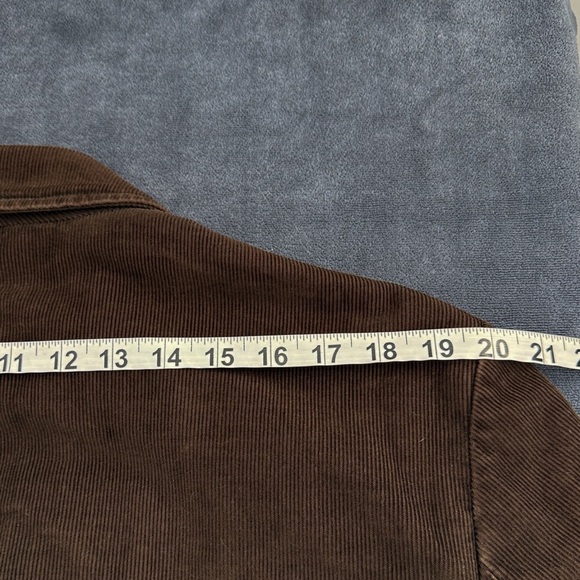 J Crew Mens Y2K Vintage Corduroy Blazer Brown L 100 Cotton Quiet Luxury Jacket - Picture 10 of 16